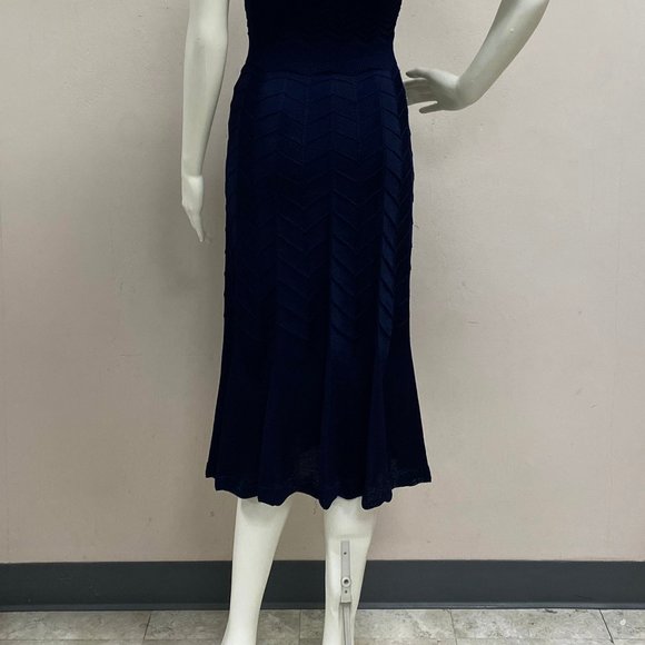 Ralph Lauren Navy Maxi Sweater Dress - Picture 10 of 11